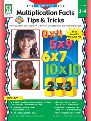 cover image of Multiplication Facts Tips and Tricks